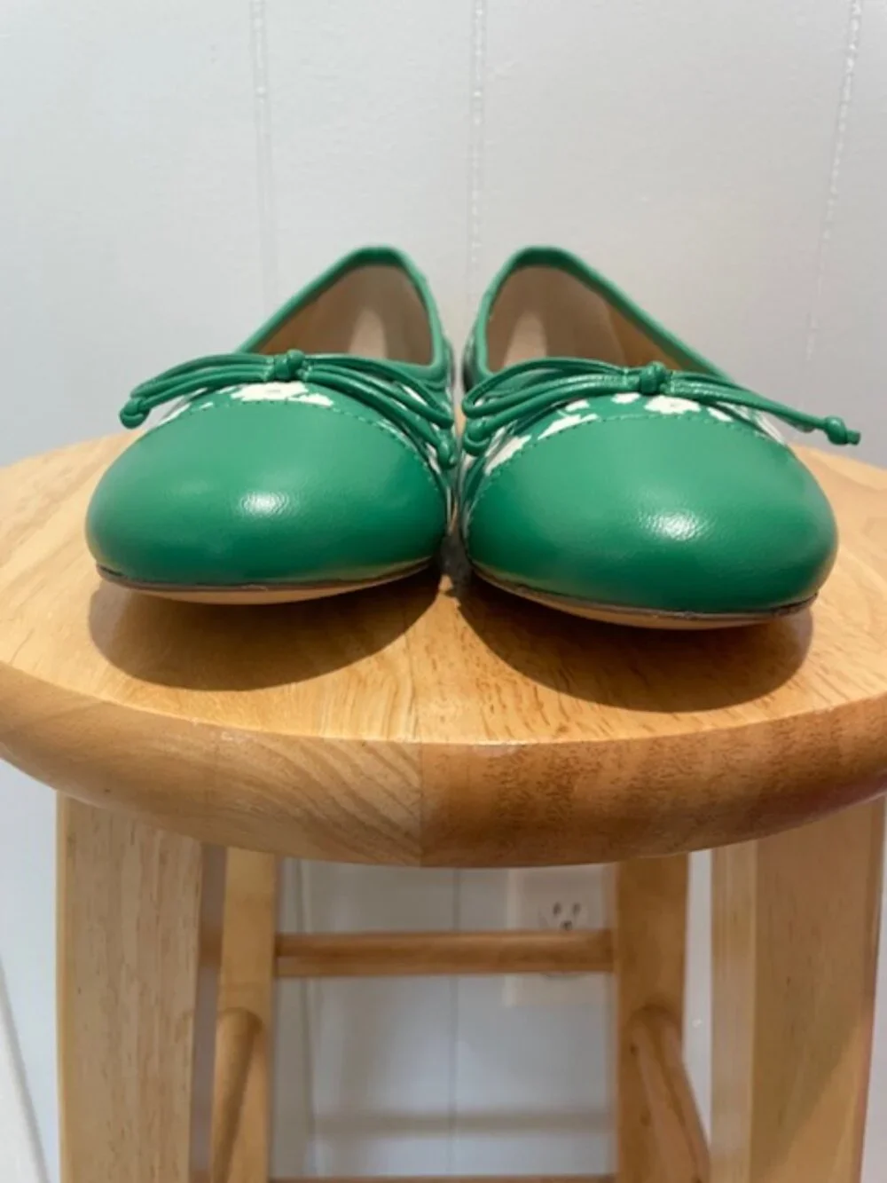 Talbot Green Flowered Blair Ballet Flat - 8.5m